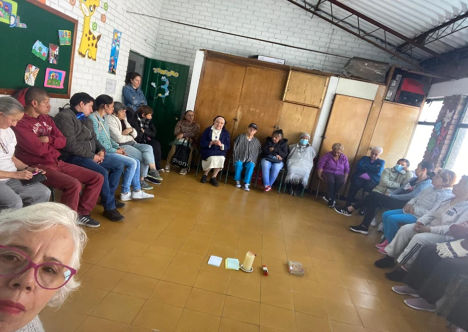 Comunidad Popular de Fe: Comedor Comunitario. Barrio Las Colinas (Bogotá DC)